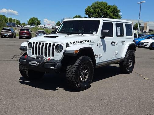 Bright White Clearcoat 2021 Jeep Wrangler Unlimited Rubicon 392