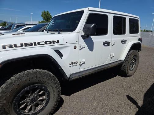 Bright White Clearcoat 2021 Jeep Wrangler Unlimited Rubicon 392