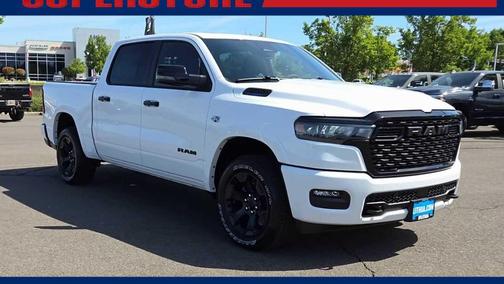 Bright White Clearcoat 2026 RAM 1500 Big Horn/Lone Star