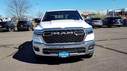 Bright White Clearcoat 2025 RAM 1500 Big Horn/Lone Star