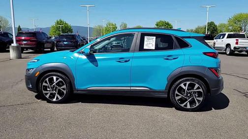 Teal Isle 2022 Hyundai KONA Limited