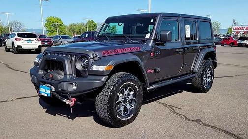 Granite Crystal Metallic Clearcoat 2023 Jeep Wrangler Rubicon