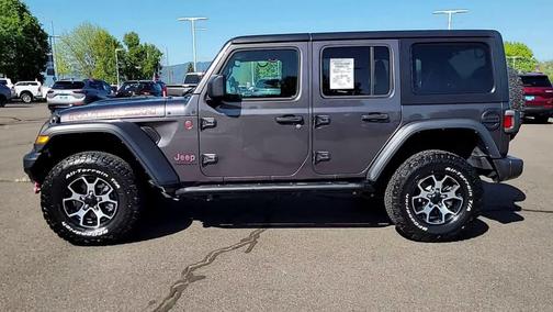 Granite Crystal Metallic Clearcoat 2023 Jeep Wrangler Rubicon
