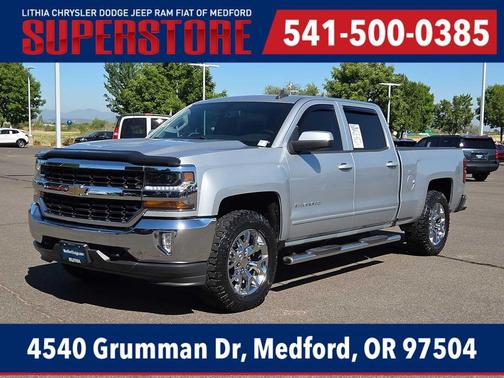Silver Ice Metallic 2018 Chevrolet Silverado 1500 1LT
