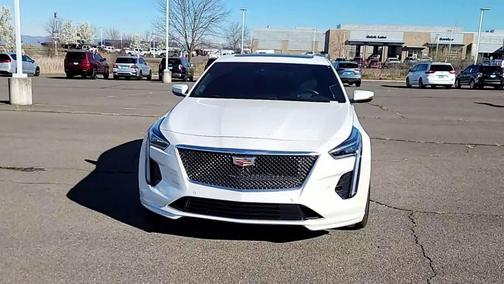 Crystal White Tricoat 2019 Cadillac CT6-V Blackwing