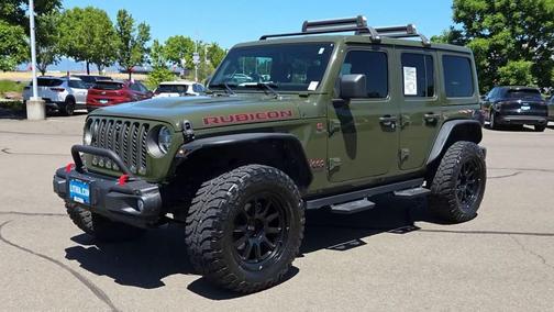Sarge Green Clearcoat 2022 Jeep Wrangler Unlimited Rubicon