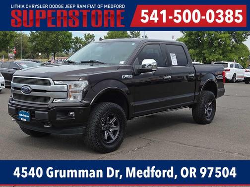 Magma Red Metallic 2019 Ford F-150 Platinum