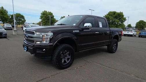 Magma Red Metallic 2019 Ford F-150 Platinum