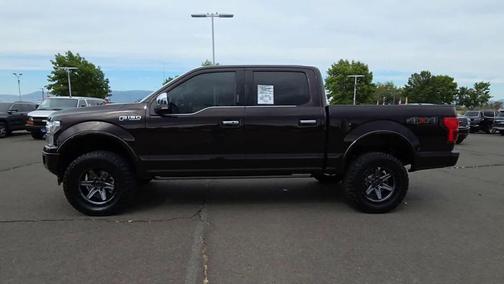 Magma Red Metallic 2019 Ford F-150 Platinum