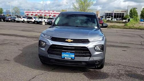 Satin Steel Metallic 2021 Chevrolet Trailblazer LS