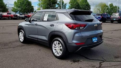 Satin Steel Metallic 2021 Chevrolet Trailblazer LS