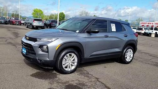 Satin Steel Metallic 2021 Chevrolet Trailblazer LS