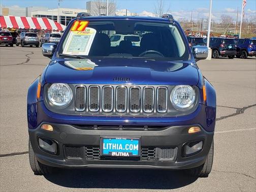 Jetset Blue 2017 Jeep Renegade Altitude