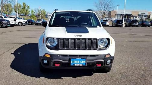 Alpine White Clearcoat 2022 Jeep Renegade Trailhawk