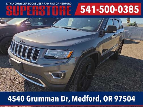 Granite Crystal Metallic Clearcoat 2015 Jeep Grand Cherokee Limited