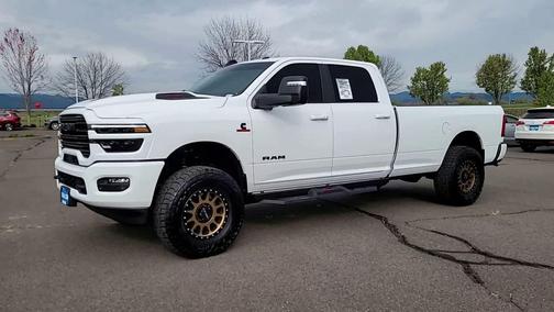 Bright White Clearcoat 2025 RAM 3500 Laramie