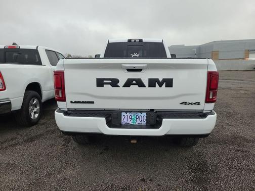 Bright White Clearcoat 2025 RAM 3500 Laramie
