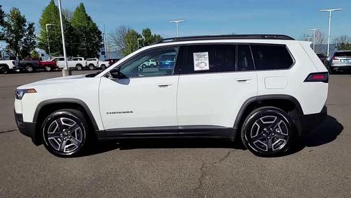 Bright White Clearcoat 2026 Jeep Cherokee Limited