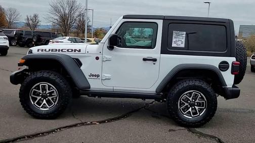 Bright White Clearcoat 2026 Jeep Wrangler Rubicon