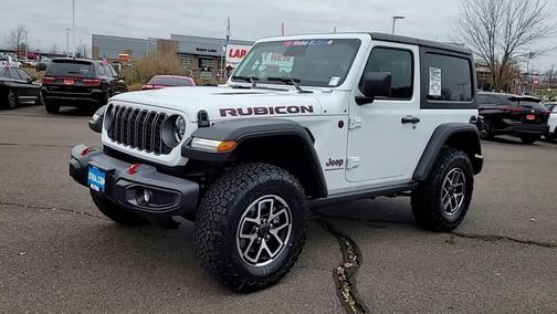 Bright White Clearcoat 2026 Jeep Wrangler Rubicon