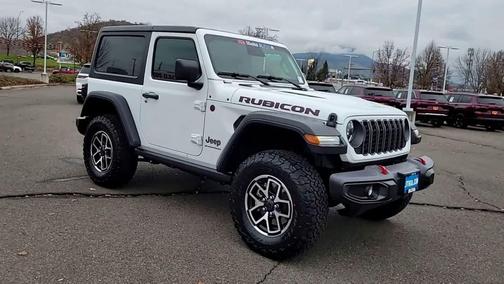 Bright White Clearcoat 2026 Jeep Wrangler Rubicon