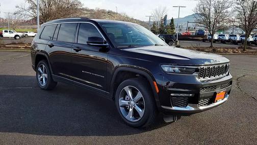 Diamond Black Crystal Pearlcoat 2021 Jeep Grand Cherokee L Limited