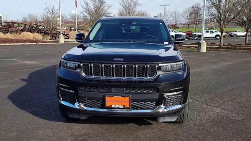 Diamond Black Crystal Pearlcoat 2021 Jeep Grand Cherokee L Limited