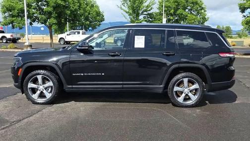 Diamond Black Crystal Pearlcoat 2021 Jeep Grand Cherokee L Limited