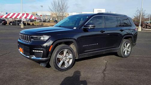 Diamond Black Crystal Pearlcoat 2021 Jeep Grand Cherokee L Limited