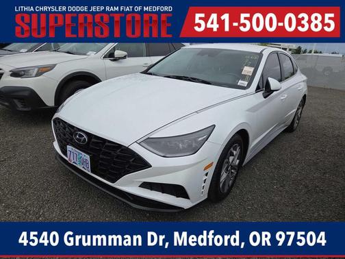 Serenity White 2023 Hyundai SONATA SEL