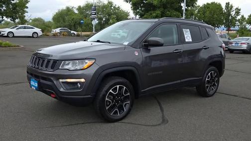 Granite Crystal Metallic Clearcoat 2021 Jeep Compass Trailhawk