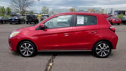 Infrared Metallic 2023 Mitsubishi Mirage SE