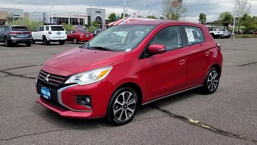 Infrared Metallic 2023 Mitsubishi Mirage SE