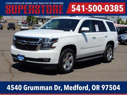Summit White 2019 Chevrolet Tahoe LT