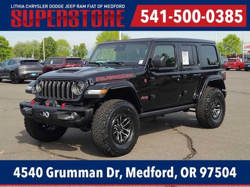 Black Clearcoat 2026 Jeep Wrangler Rubicon