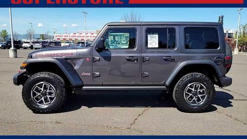 Granite Crystal Metallic Clearcoat 2026 Jeep Wrangler Rubicon