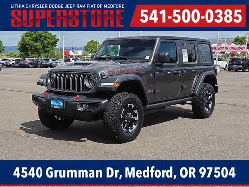 Granite Crystal Metallic Clearcoat 2026 Jeep Wrangler Rubicon