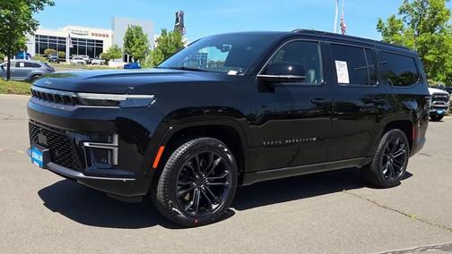 High Gloss Black 2026 Jeep Grand Wagoneer Summit Reserve