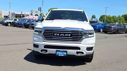 Ivory White Tri-Coat Pearlcoat 2024 RAM 1500 Longhorn