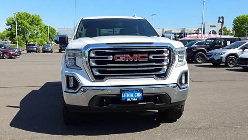 White Frost Tricoat 2020 GMC Sierra 1500 SLT