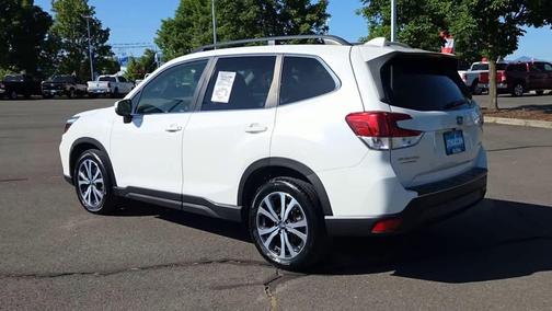 Crystal White Pearl 2020 Subaru Forester Limited