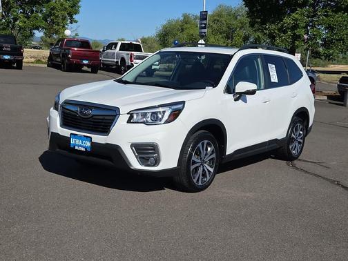 Crystal White Pearl 2020 Subaru Forester Limited