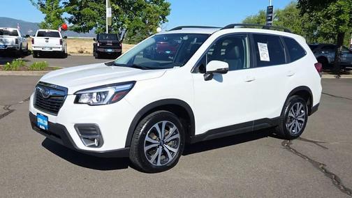 Crystal White Pearl 2020 Subaru Forester Limited