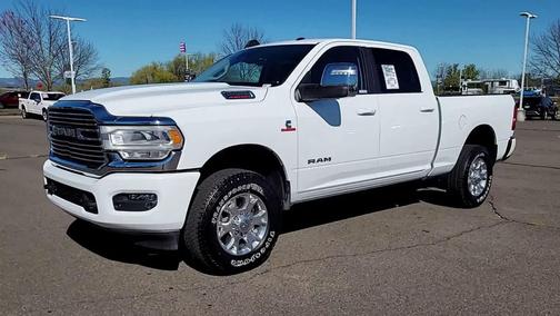 Bright White Clearcoat 2024 RAM 2500 Laramie