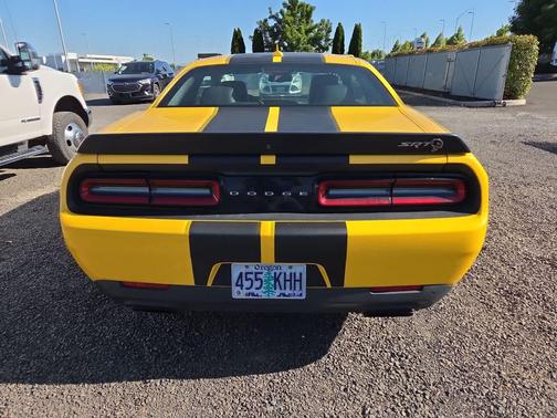Yellow Jacket Clearcoat 2017 Dodge Challenger SRT Hellcat