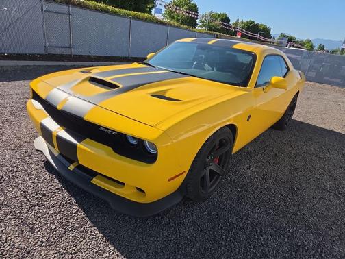 Yellow Jacket Clearcoat 2017 Dodge Challenger SRT Hellcat