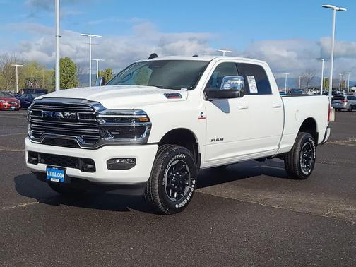 Bright White Clearcoat 2026 RAM 2500 Laramie