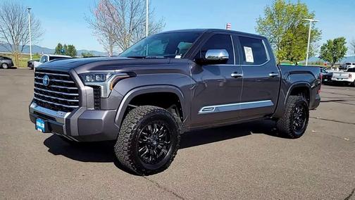 Magnetic Gray Metallic 2024 Toyota Tundra Capstone Hybrid