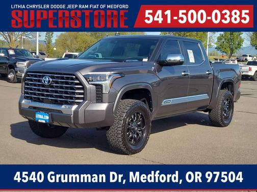 Magnetic Gray Metallic 2024 Toyota Tundra Capstone Hybrid
