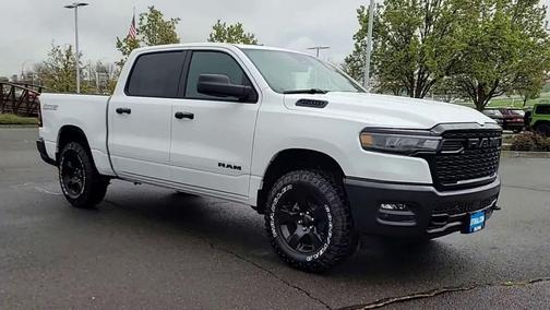 Bright White Clearcoat 2026 RAM 1500 Warlock